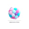 Colorful Handmade Elastic Bell Ball Cat Toy 13