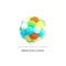 Colorful Handmade Elastic Bell Ball Cat Toy 14