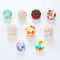 Colorful Handmade Elastic Bell Ball Cat Toy 3