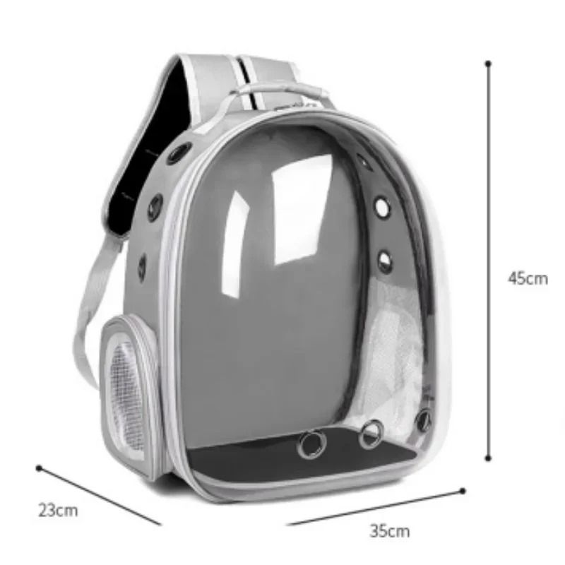 Space Capsule Transparent Breathable Pet Backpack 4