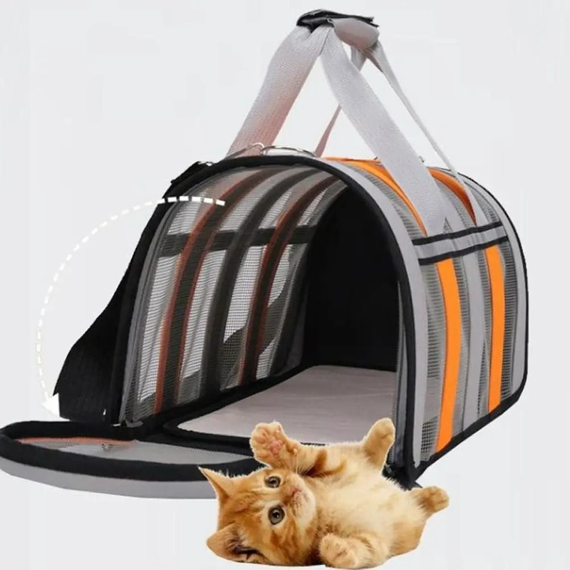 Portable Breathable Summer Pet Carrier Bag 5