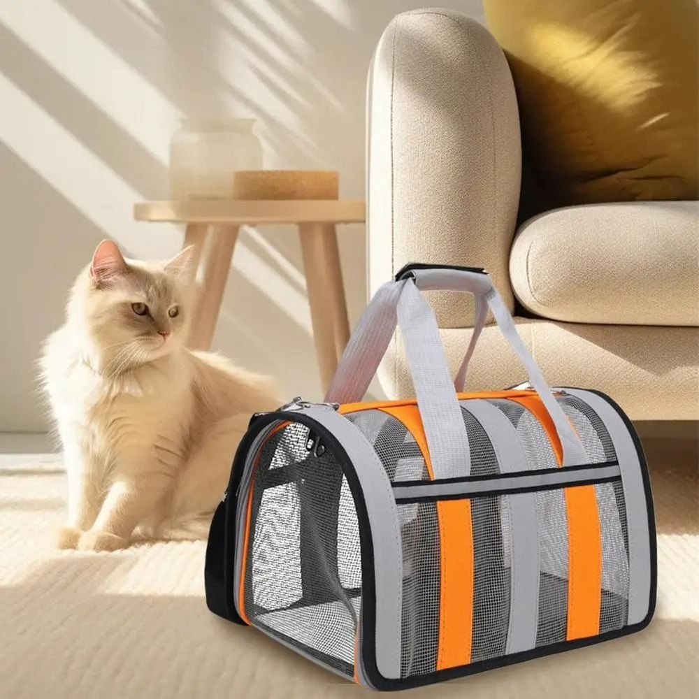 Portable Breathable Summer Pet Carrier Bag 6
