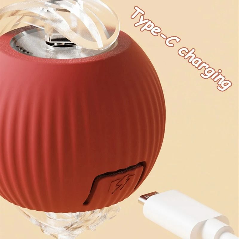 Elite Smart Automatic Rolling Interactive Ball Toy With Faux Tail 3