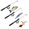 Retractable Cat Fishing Pole Toy With Reel Interactive Pulley Wand Lure 1