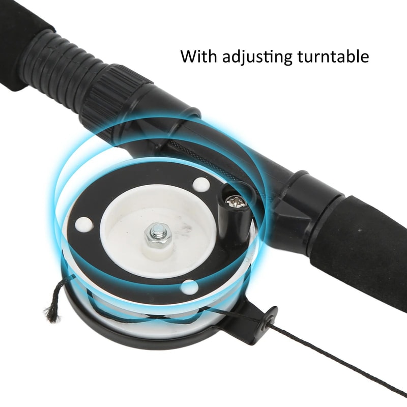 Retractable Cat Fishing Pole Toy With Reel Interactive Pulley Wand Lure 3