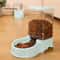 Automatic Gravity Pet Feeder And Water Dispenser Station 4