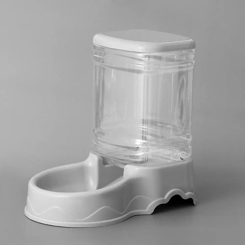 Automatic Gravity Pet Feeder And Water Dispenser Station 8