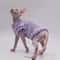 Premium Breathable Cotton Sphynx Cat Clothes SkinFriendly Hairless Cat Vest 1