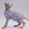 Premium Breathable Cotton Sphynx Cat Clothes SkinFriendly Hairless Cat Vest 3