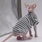 Premium Breathable Cotton Sphynx Cat Clothes SkinFriendly Hairless Cat Vest 5