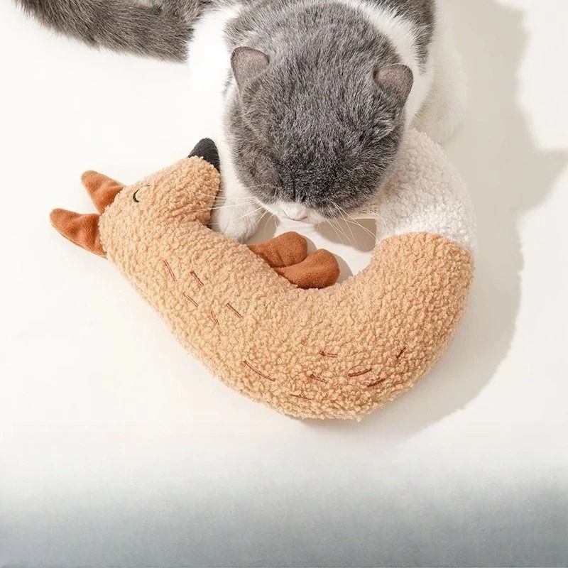 Interactive Plush Squeak And Chew Toy For Dogs And Cats 3