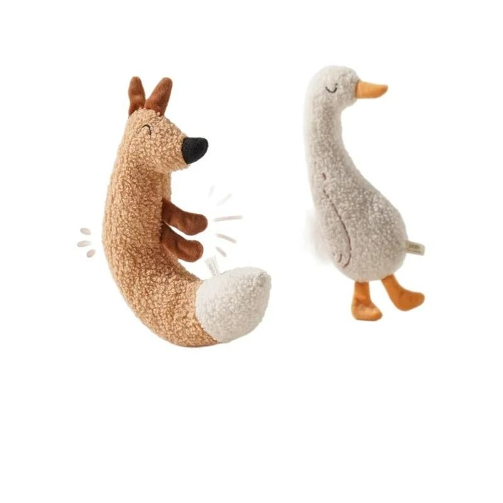 Interactive Plush Squeak And Chew Toy For Dogs And Cats 4