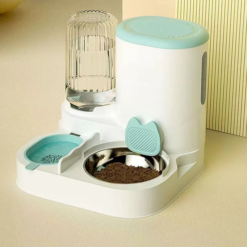 Integrated 2in1 Automatic Water Dispenser And Food Bowl Station 4