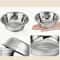 Stainless Steel AntiSlip Pet Bowls Set For Cage Use 0