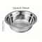 Stainless Steel AntiSlip Pet Bowls Set For Cage Use 4