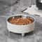 Water Ripple Elevated Stainless Steel Pet Bowl 1