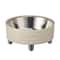 Water Ripple Elevated Stainless Steel Pet Bowl 6