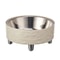 Water Ripple Elevated Stainless Steel Pet Bowl 6