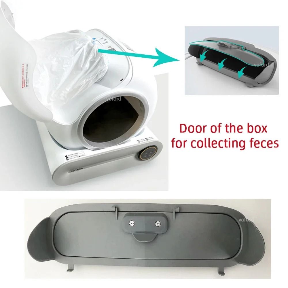 Smart Automatic Litter Box Ventilation Hole Rubber Plug And Bin Door Replacement 8