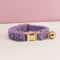 Personalized Teddy Cat Collar With Engraved Nameplate And Bow Tie 11