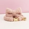 Personalized Teddy Cat Collar With Engraved Nameplate And Bow Tie 14