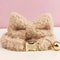 Personalized Teddy Cat Collar With Engraved Nameplate And Bow Tie 5