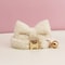 Personalized Teddy Cat Collar With Engraved Nameplate And Bow Tie 20