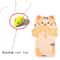 WallMounted SelfAdhesive Felt Cat Scratch Mat With Surprise Hanging Toy 10