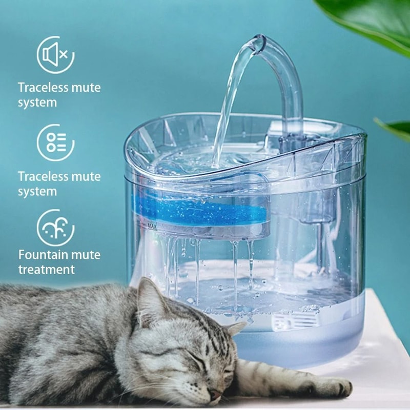 Clear View MotionSensor Faucet Pet Fountain 1
