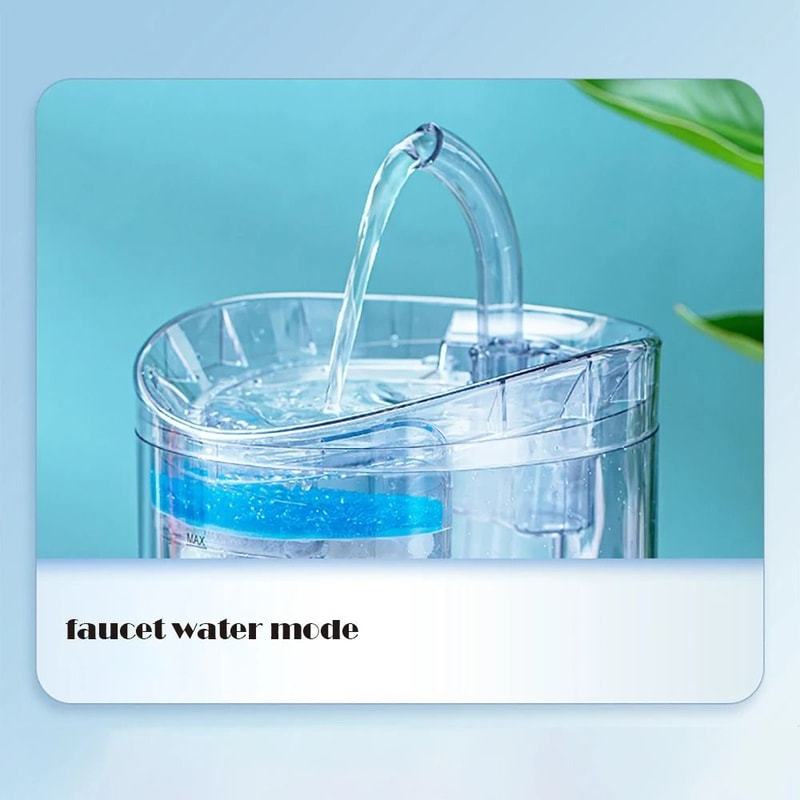 Clear View MotionSensor Faucet Pet Fountain 5