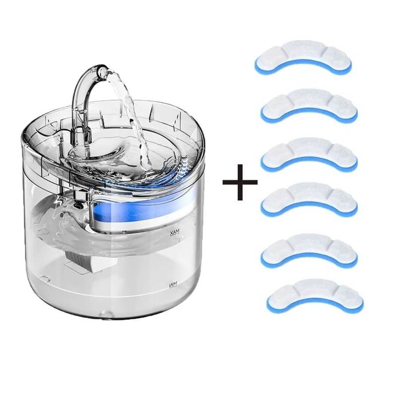 Clear View MotionSensor Faucet Pet Fountain 8