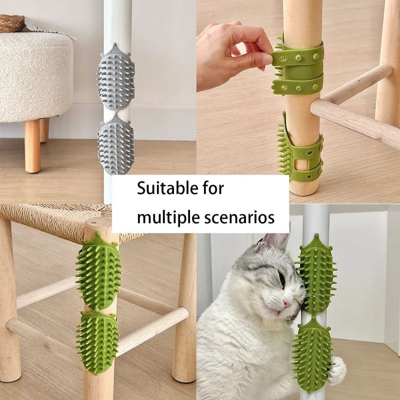 SelfCleaning Cat Hair Removal Massage Comb 2