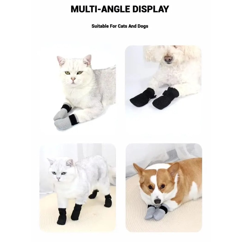 AntiScratch NoiseFree Pet Booties 3