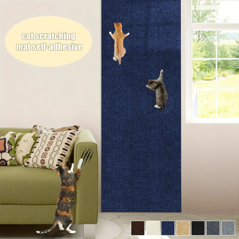 Trimmable SelfAdhesive Cat Scratching Carpet 11