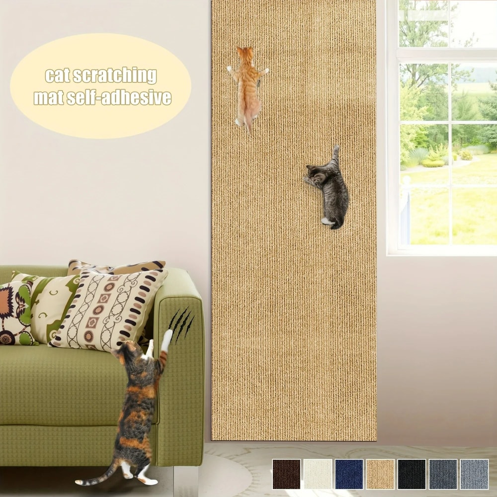 Trimmable SelfAdhesive Cat Scratching Carpet 7