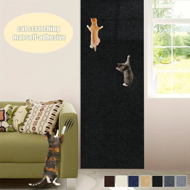 Trimmable SelfAdhesive Cat Scratching Carpet 8
