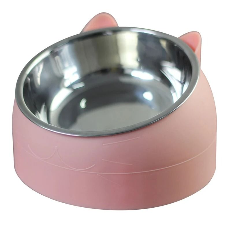 15Degree Tilted Stainless Steel Cat Bowl 10
