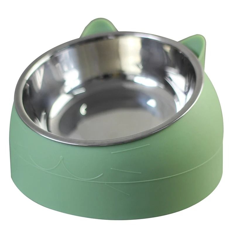 15Degree Tilted Stainless Steel Cat Bowl 8