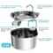 Stainless Steel Automatic Mute Pet Fountain 5
