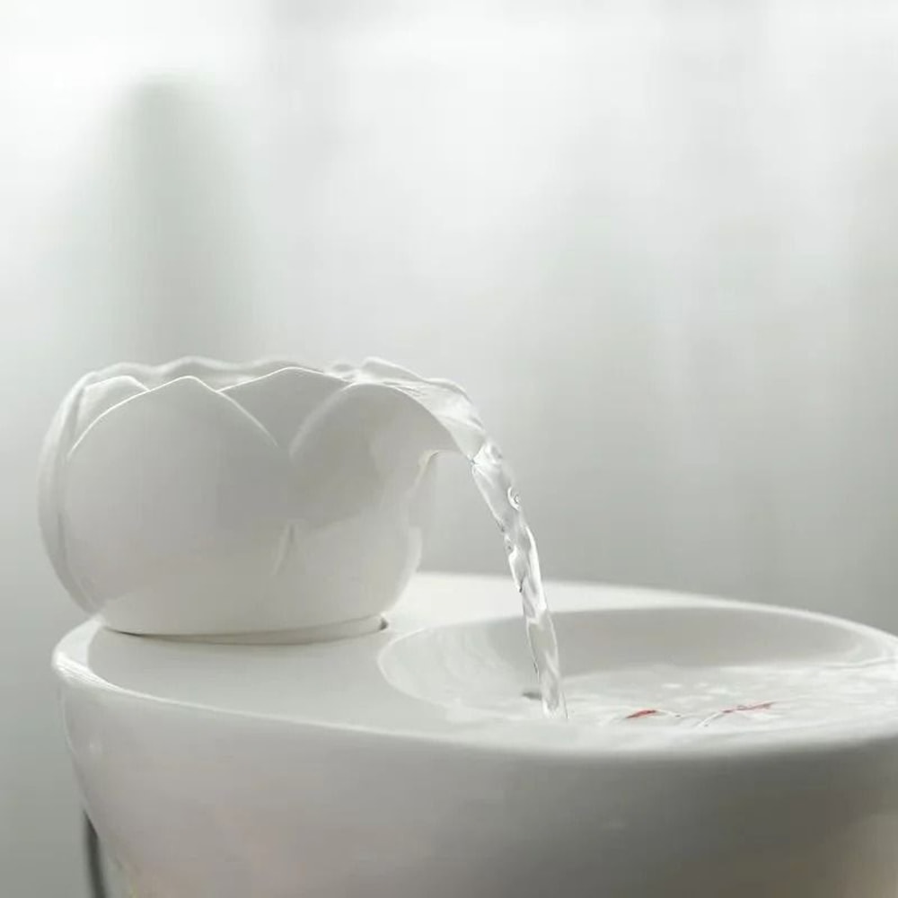 Ceramic Smart USB Pet Water Fountain 3