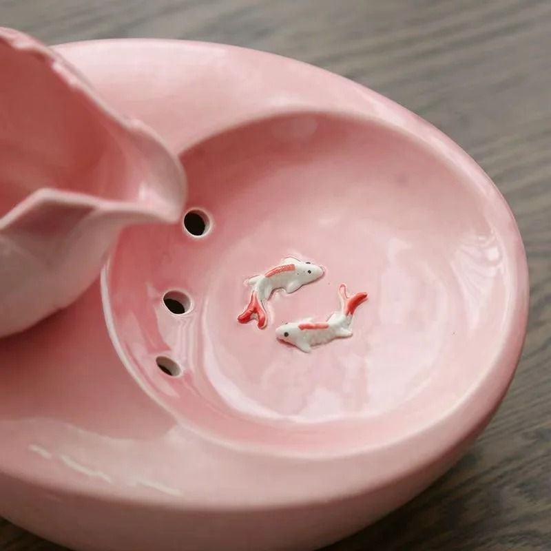 Ceramic Smart USB Pet Water Fountain 4