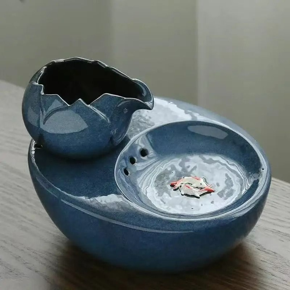 Ceramic Smart USB Pet Water Fountain 6