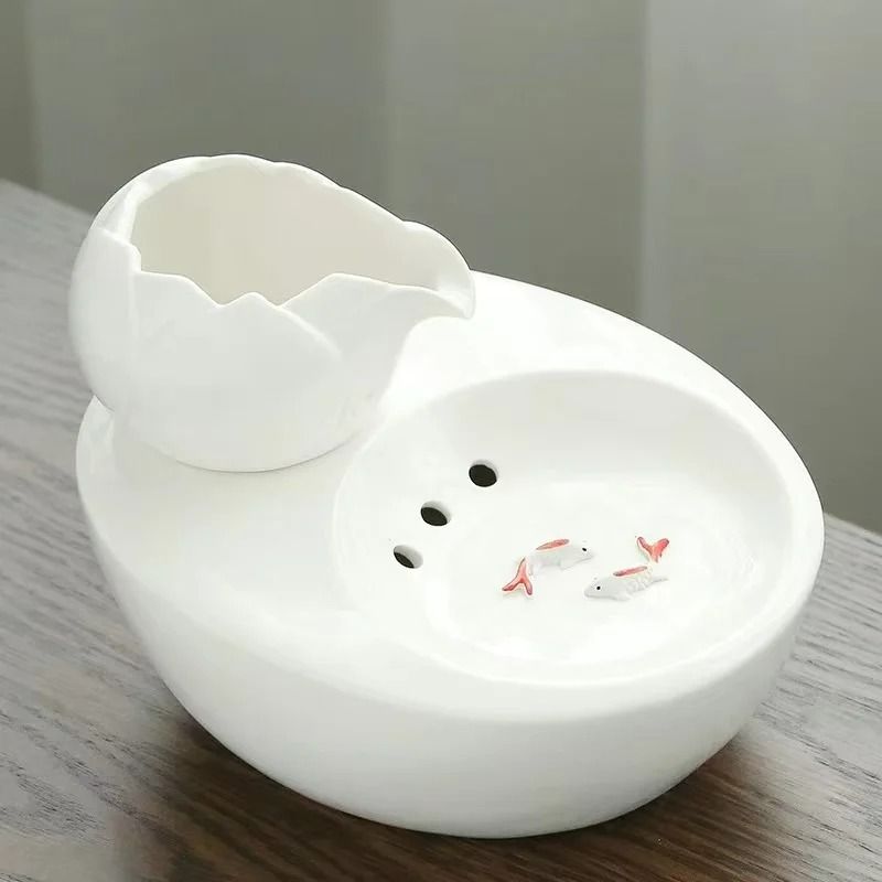 Ceramic Smart USB Pet Water Fountain 7
