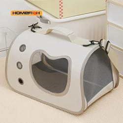 portable foldable breathable pet carrier bag