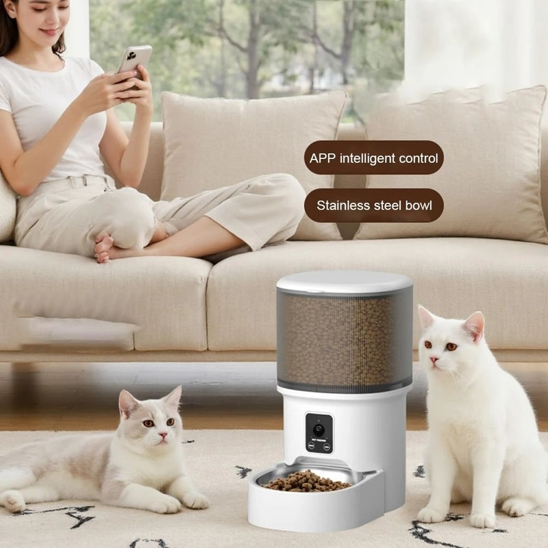 Smart App Automated Pet Feeder Hydration Ecosystem 3