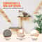 WallMounted Cat Climbing Jungle Ecosystem 4