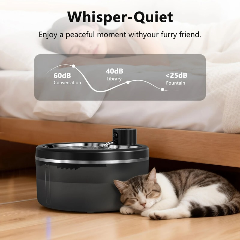 Wireless Intelligent MotionActivated Pet Water Fountain 3