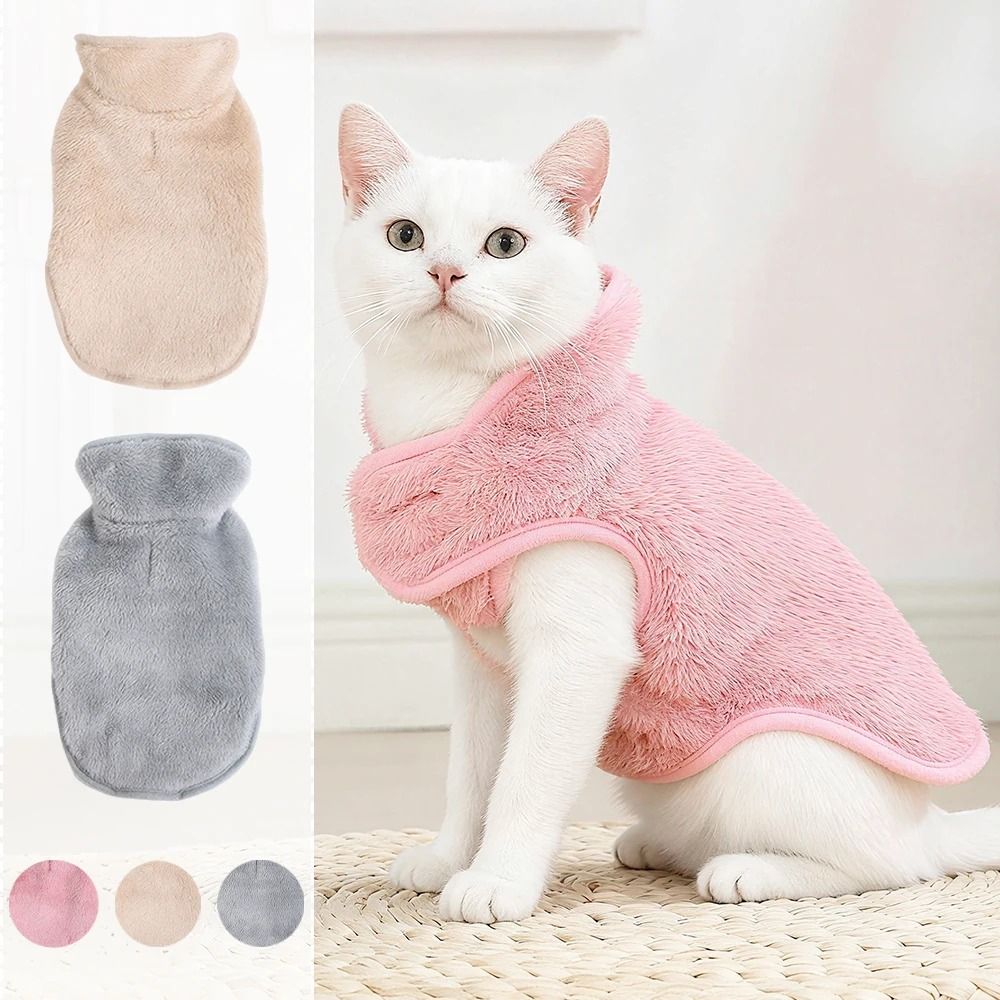 Reversible HighNeck Fleece Pet Jacket 0