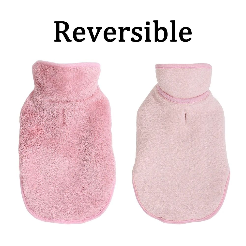 Reversible HighNeck Fleece Pet Jacket 8