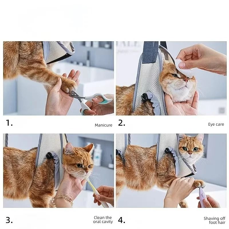 Adjustable Comfort Pet Grooming Hammock Helper 2